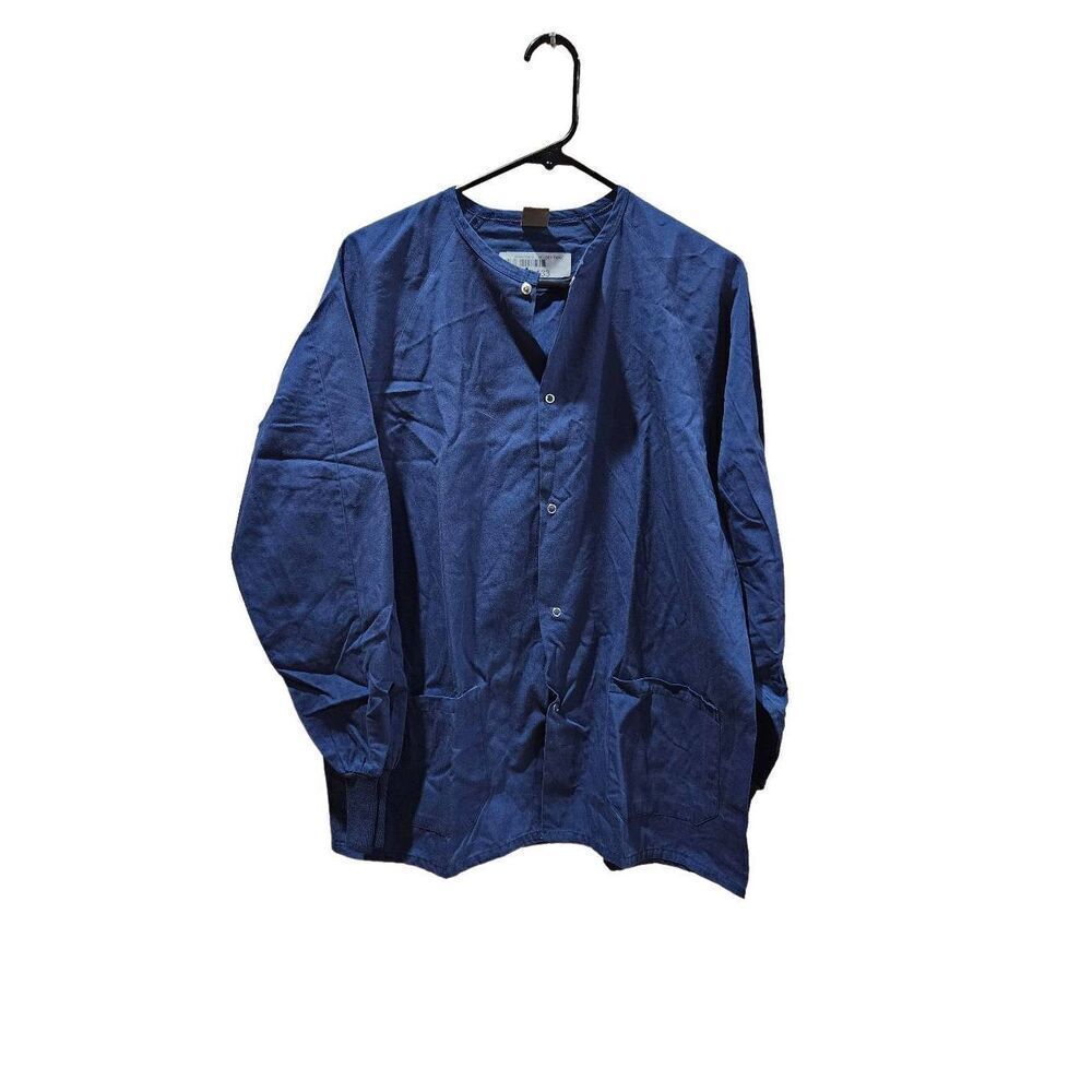 Fashion Seal M scrub top dark blue